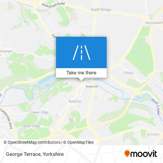 George Terrace map