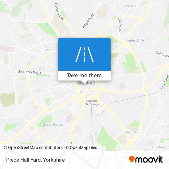 Piece Hall Yard map