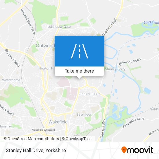 Stanley Hall Drive map