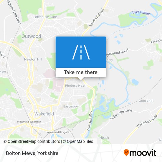 Bolton Mews map