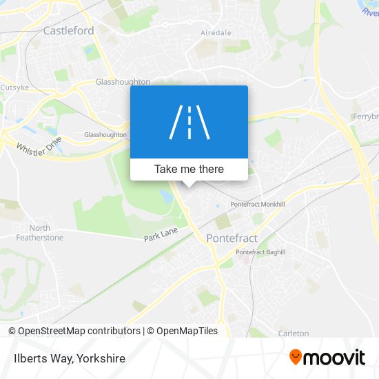 Ilberts Way map