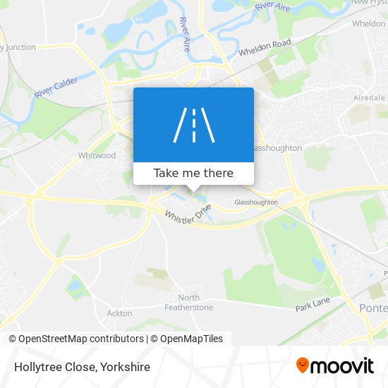 Hollytree Close map