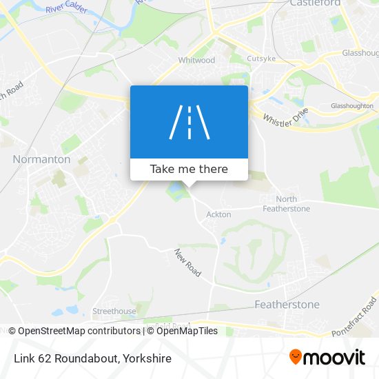 Link 62 Roundabout map