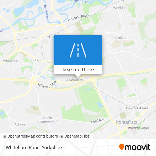 Whitehorn Road map