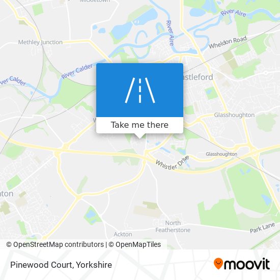 Pinewood Court map