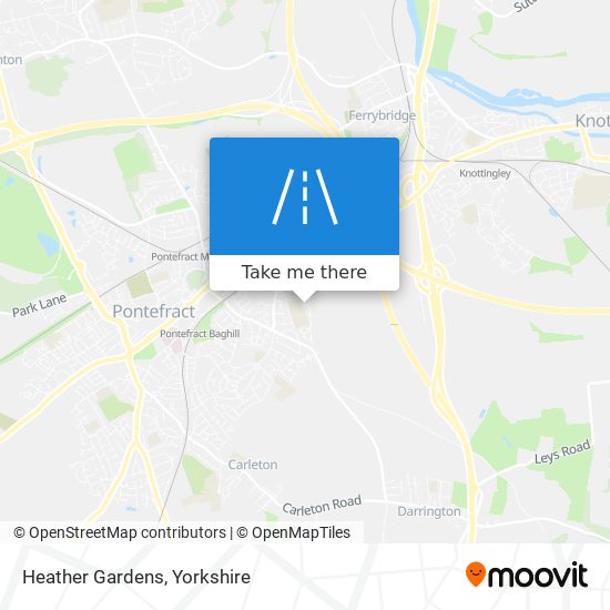 Heather Gardens map