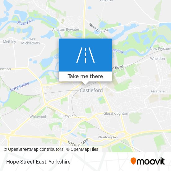 Hope Street East map