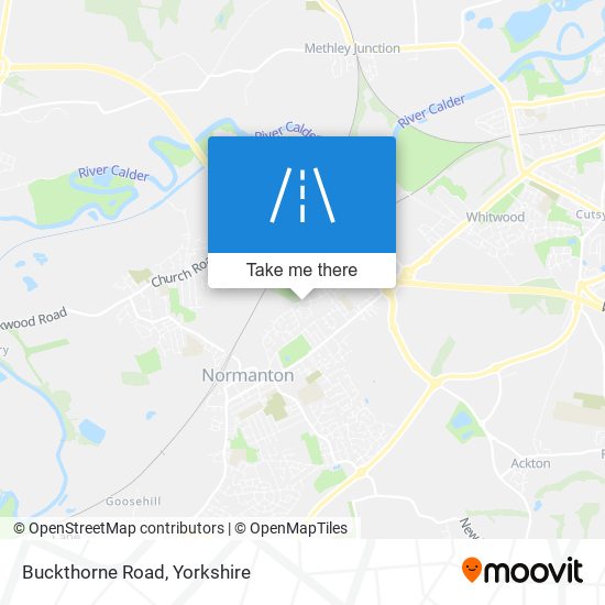 Buckthorne Road map