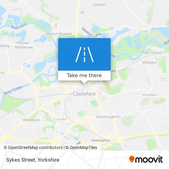 Sykes Street map