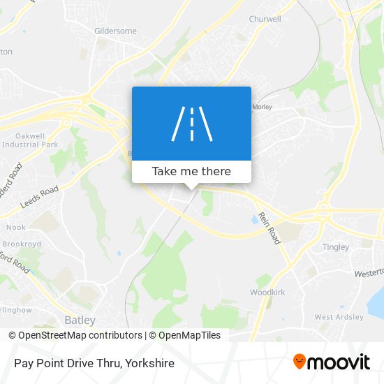 Pay Point Drive Thru map