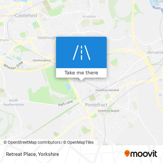 Retreat Place map