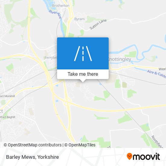 Barley Mews map