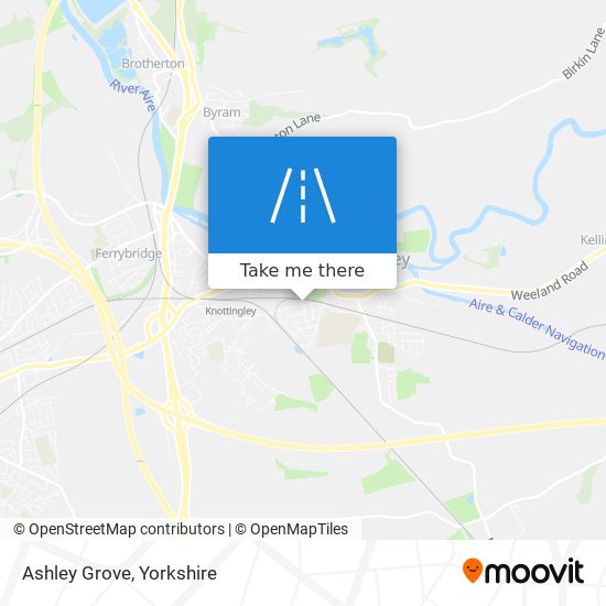 Ashley Grove map