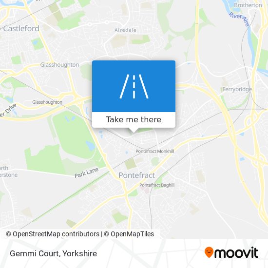 Gemmi Court map
