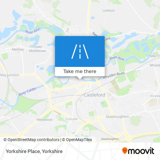 Yorkshire Place map
