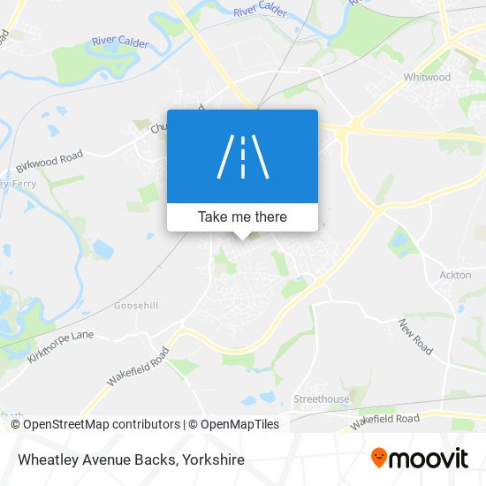 Wheatley Avenue Backs map