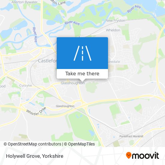 Holywell Grove map
