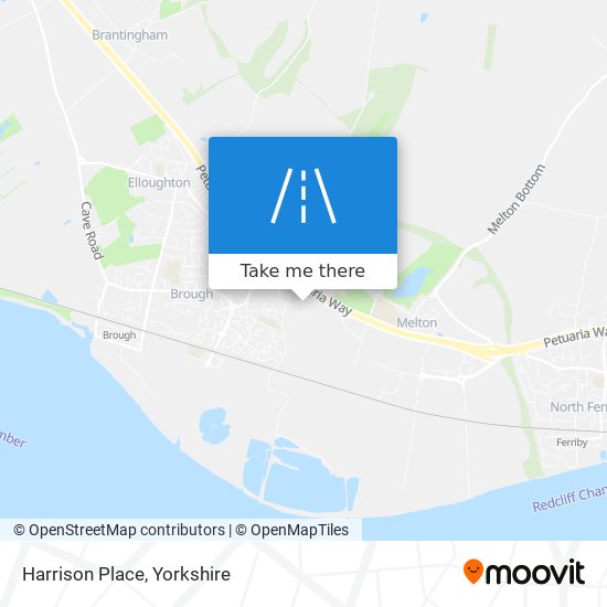 Harrison Place map