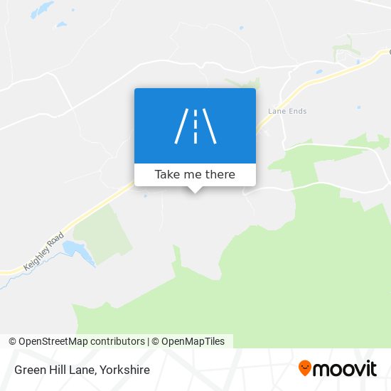 Green Hill Lane map