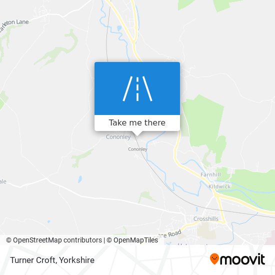 Turner Croft map