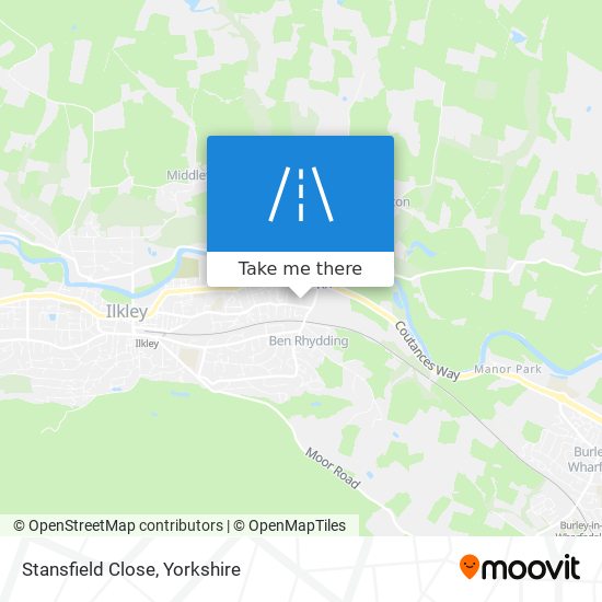 Stansfield Close map