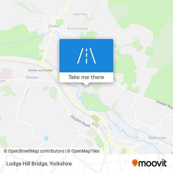 Lodge Hill Bridge map
