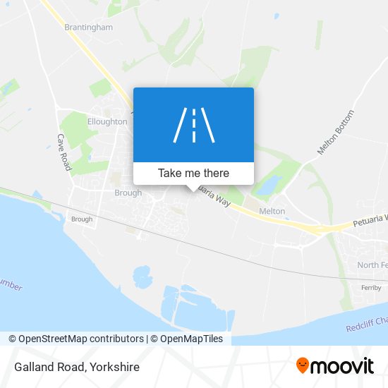 Galland Road map