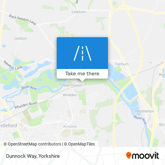 Dunnock Way map