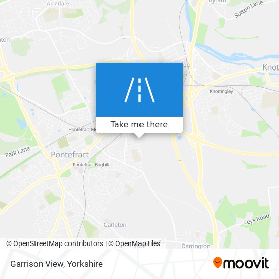 Garrison View map