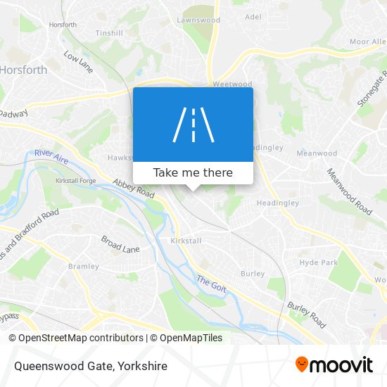 Queenswood Gate map