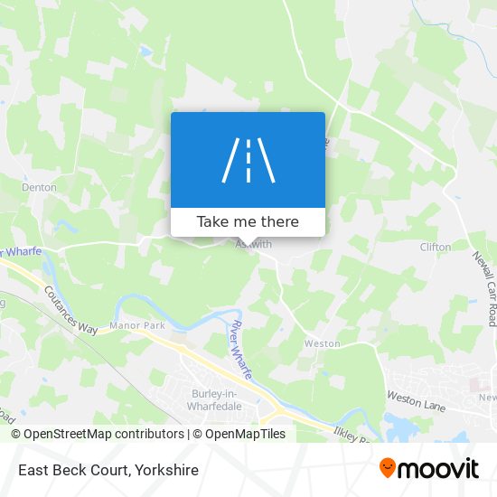East Beck Court map