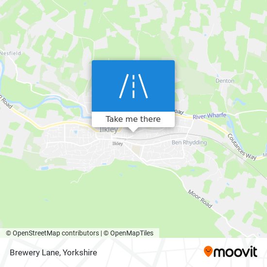 Brewery Lane map