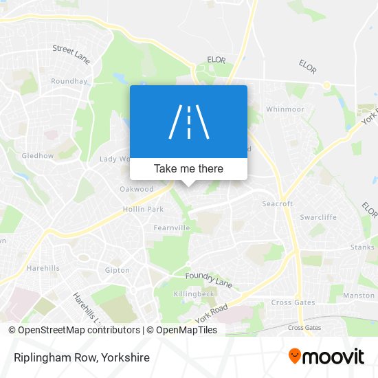 Riplingham Row map