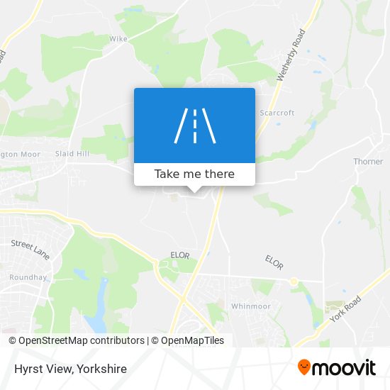 Hyrst View map