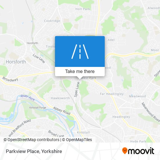 Parkview Place map