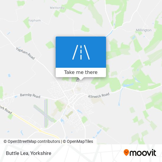 Buttle Lea map