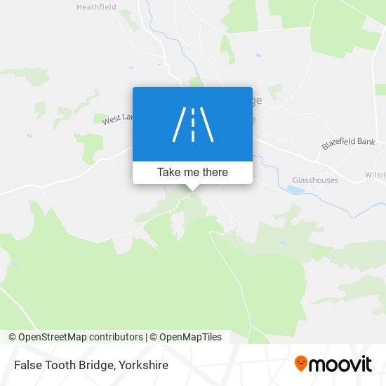 False Tooth Bridge map