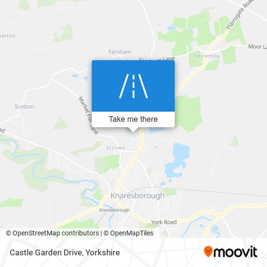 Castle Garden Drive map