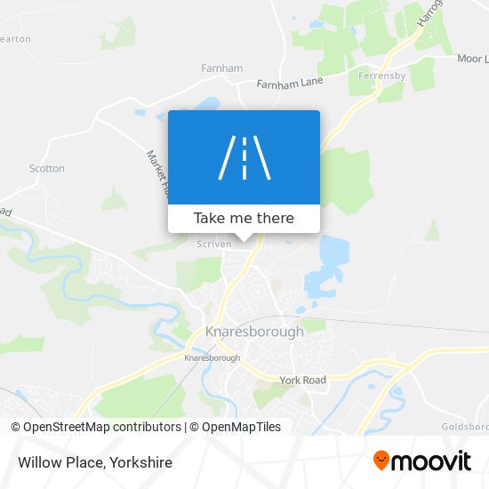 Willow Place map