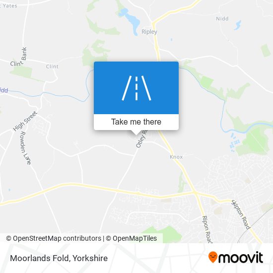 Moorlands Fold map