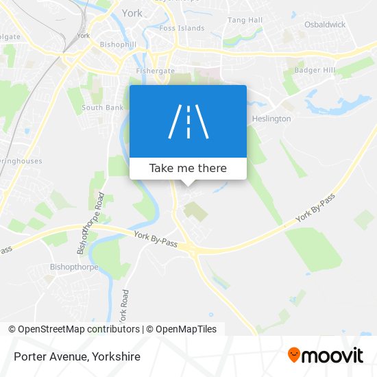 Porter Avenue map