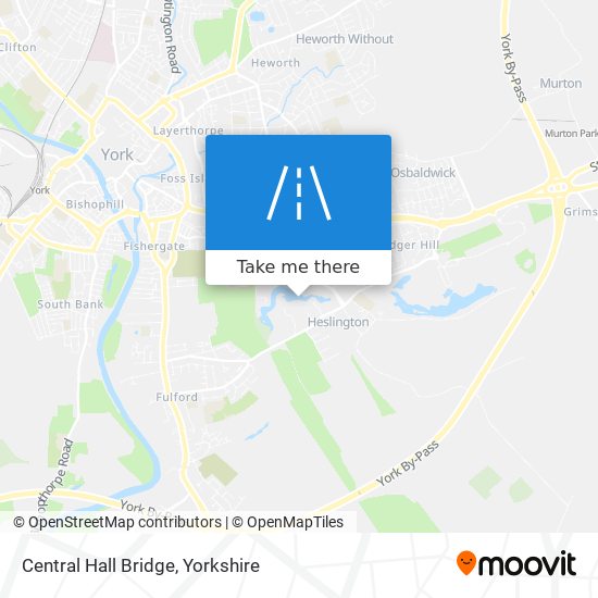 Central Hall Bridge map