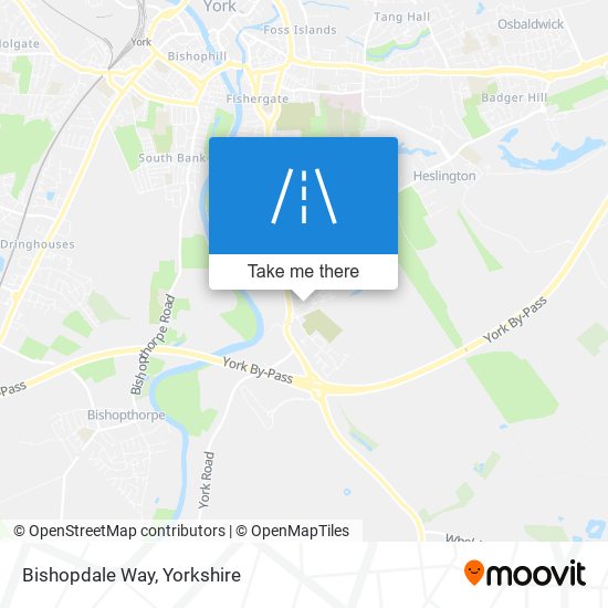 Bishopdale Way map