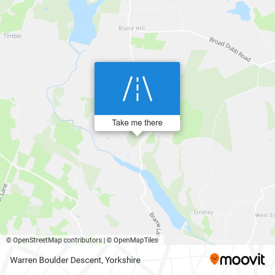 Warren Boulder Descent map