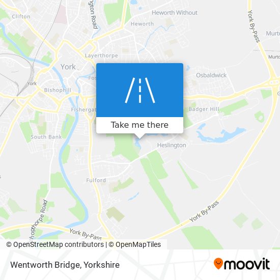 Wentworth Bridge map