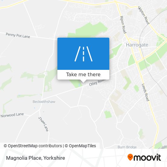 Magnolia Place map