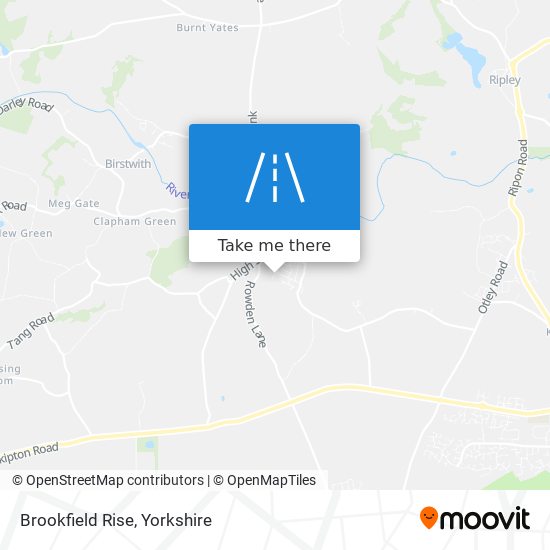 Brookfield Rise map