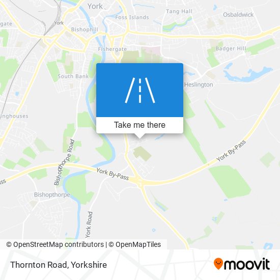 Thornton Road map