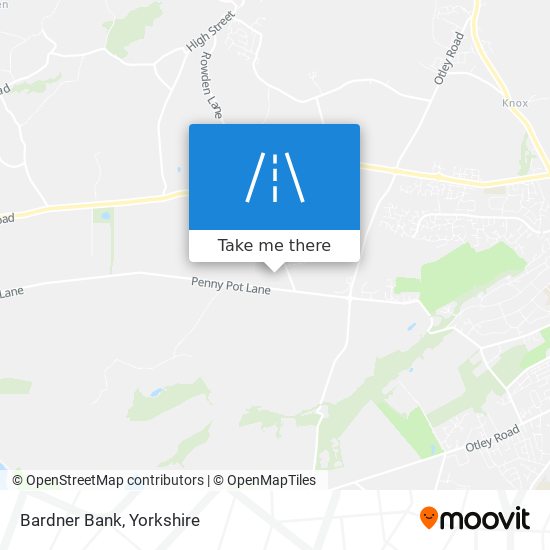 Bardner Bank map