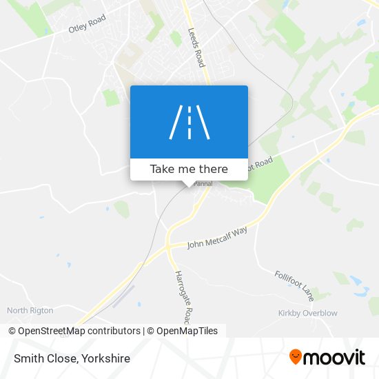 Smith Close map